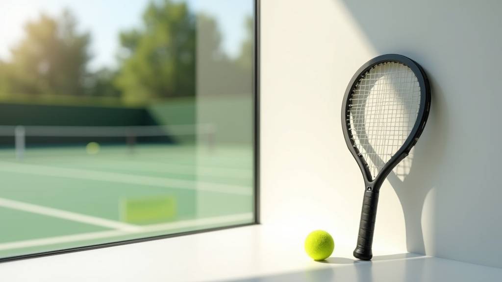 Chaussures de padel professionnelles sur un terrain couvert